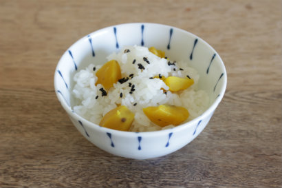 Japanese chestnut rice